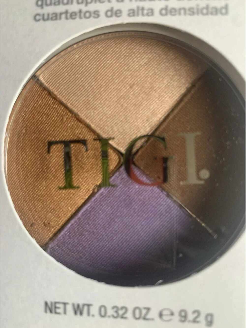 TIGI High Intensity Eyeshadow Posh Quad New in Box